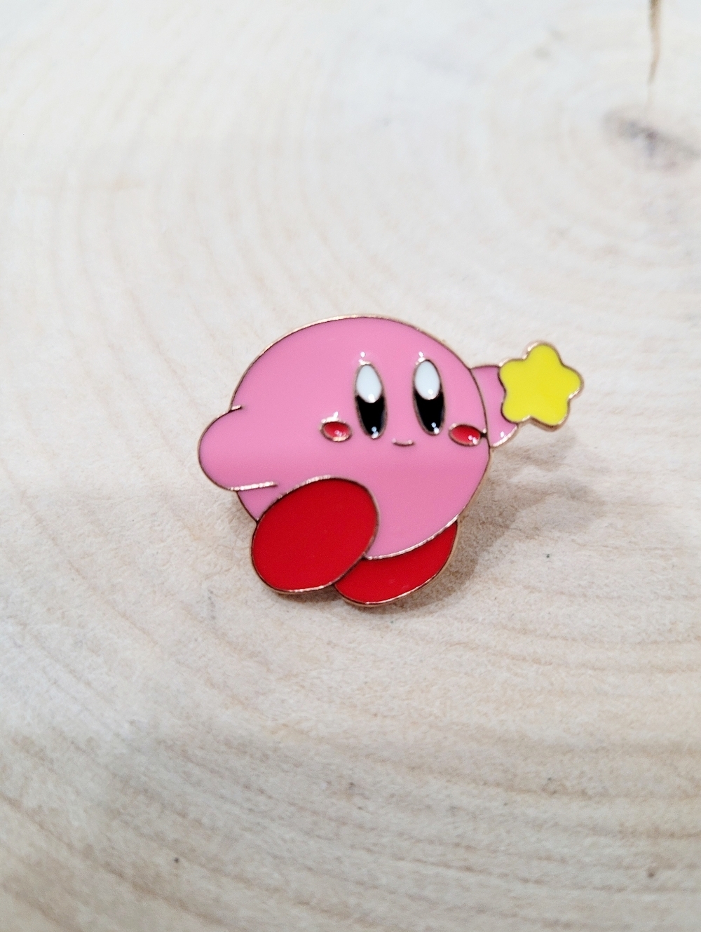 2/$20 Brand New Kirby "Yellow Star" Pin Brooch